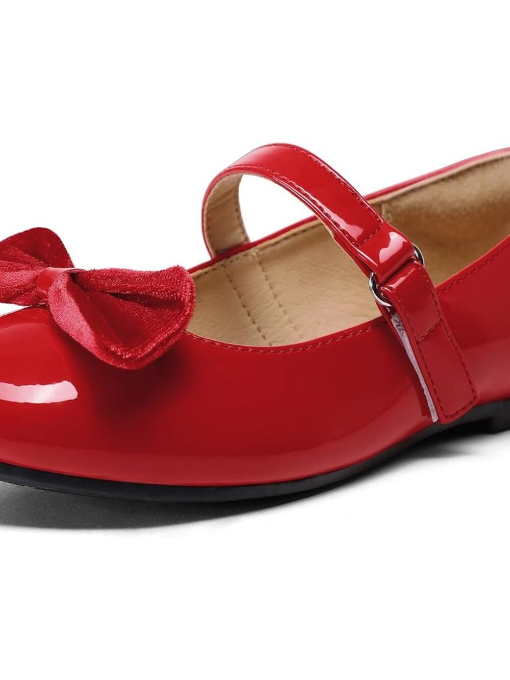 Girl's Non-Slip Soft Bow Ballet Flats